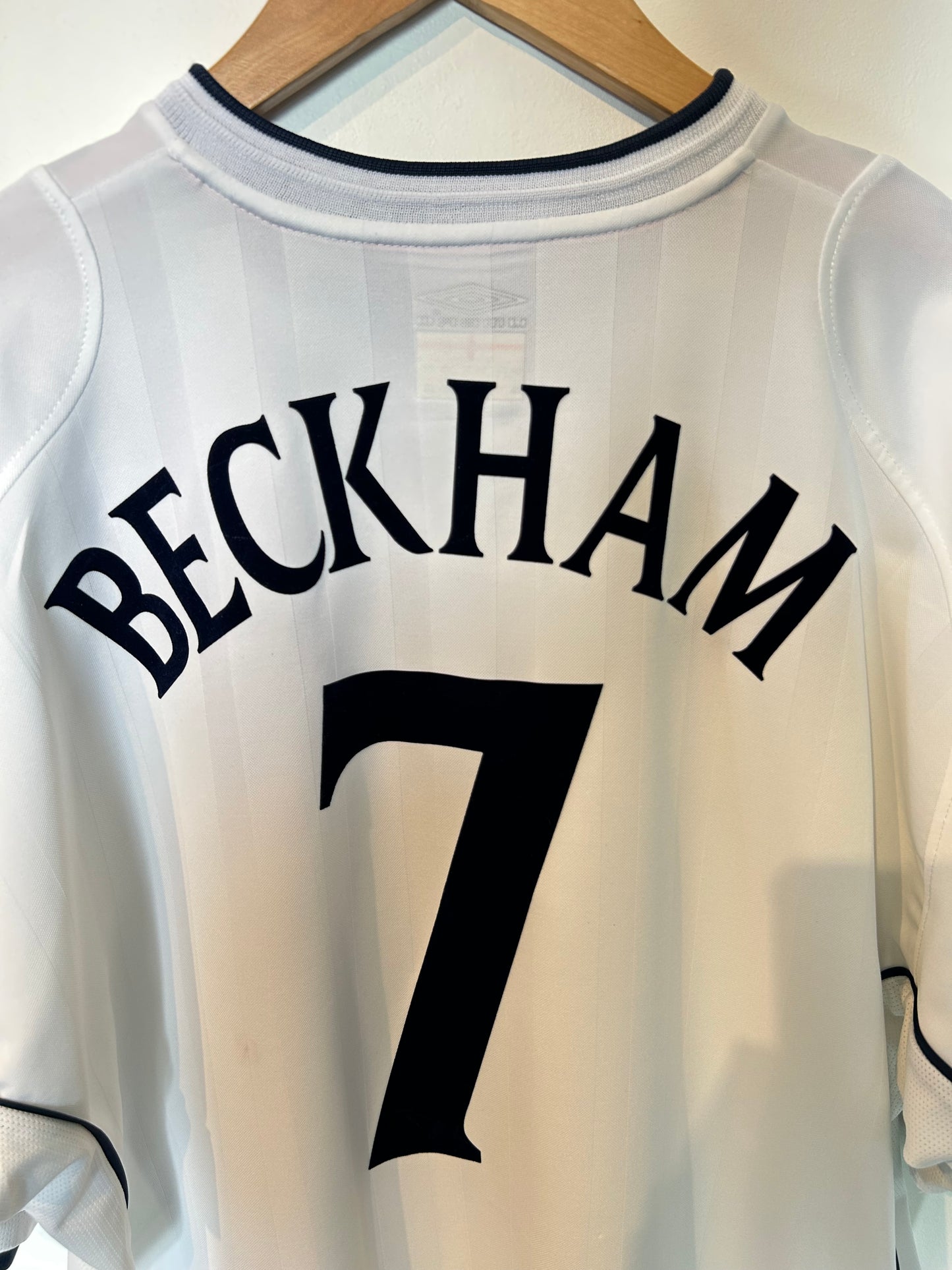 England 2001-03 Home Shirt - Beckham #7 - XXL