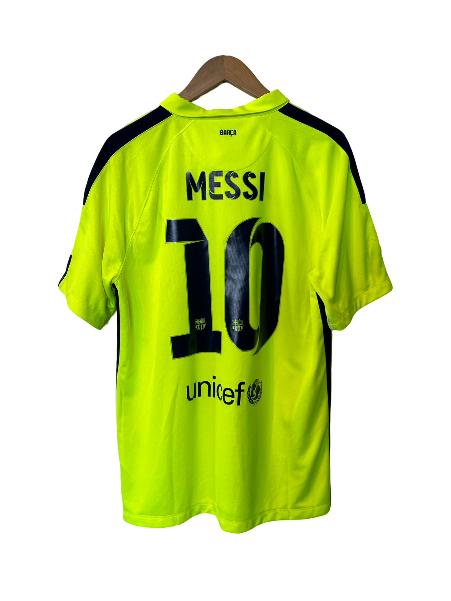 Barcelona 2014-15 Third Shirt, #10 Lionel Messi - L