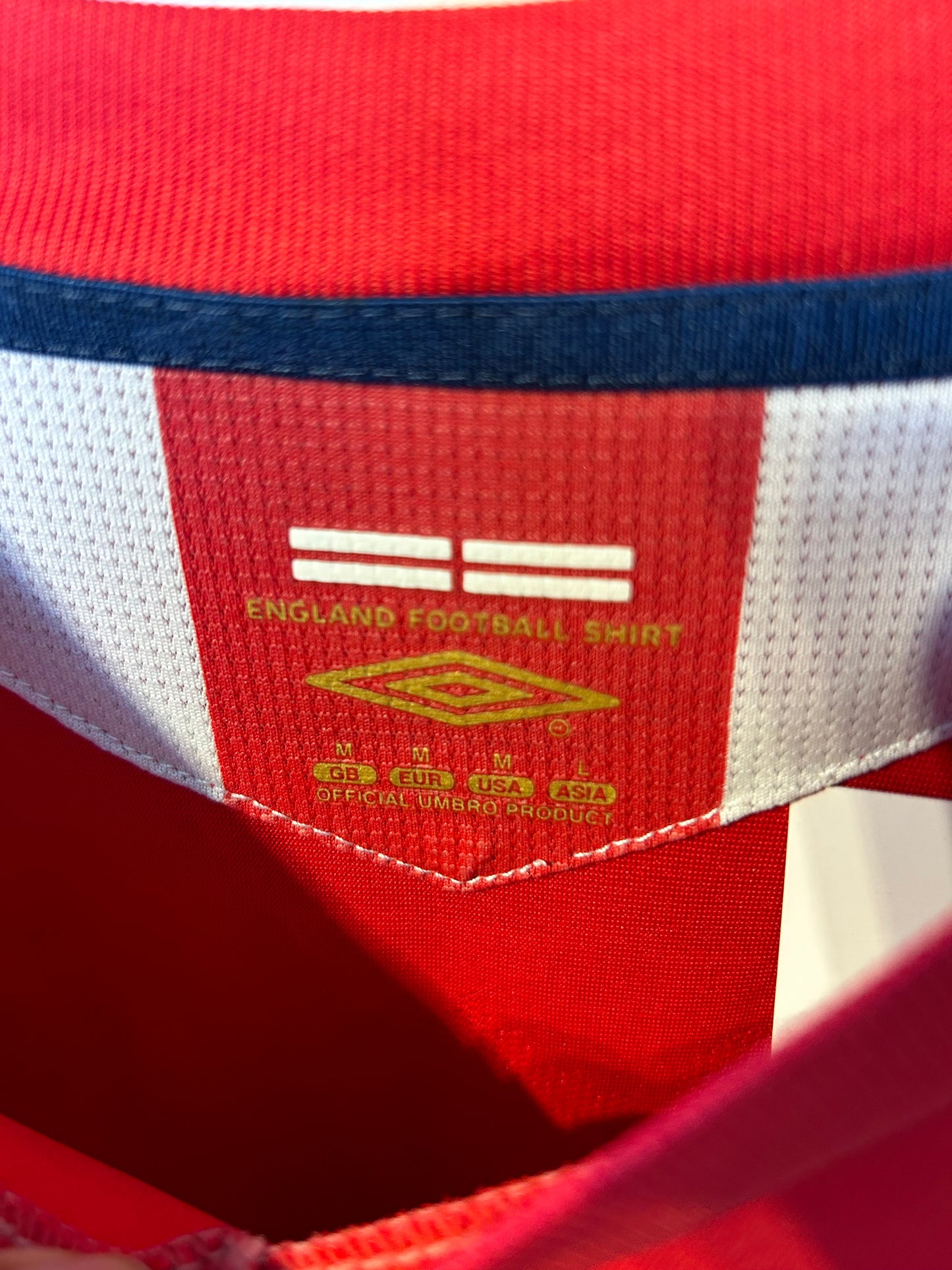 England 2006-08 Away Shirt, #7 David Beckham - M