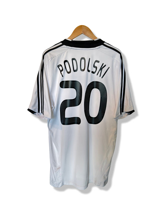 Germany 2008-09 Home Shirt - Podolski #20 - L