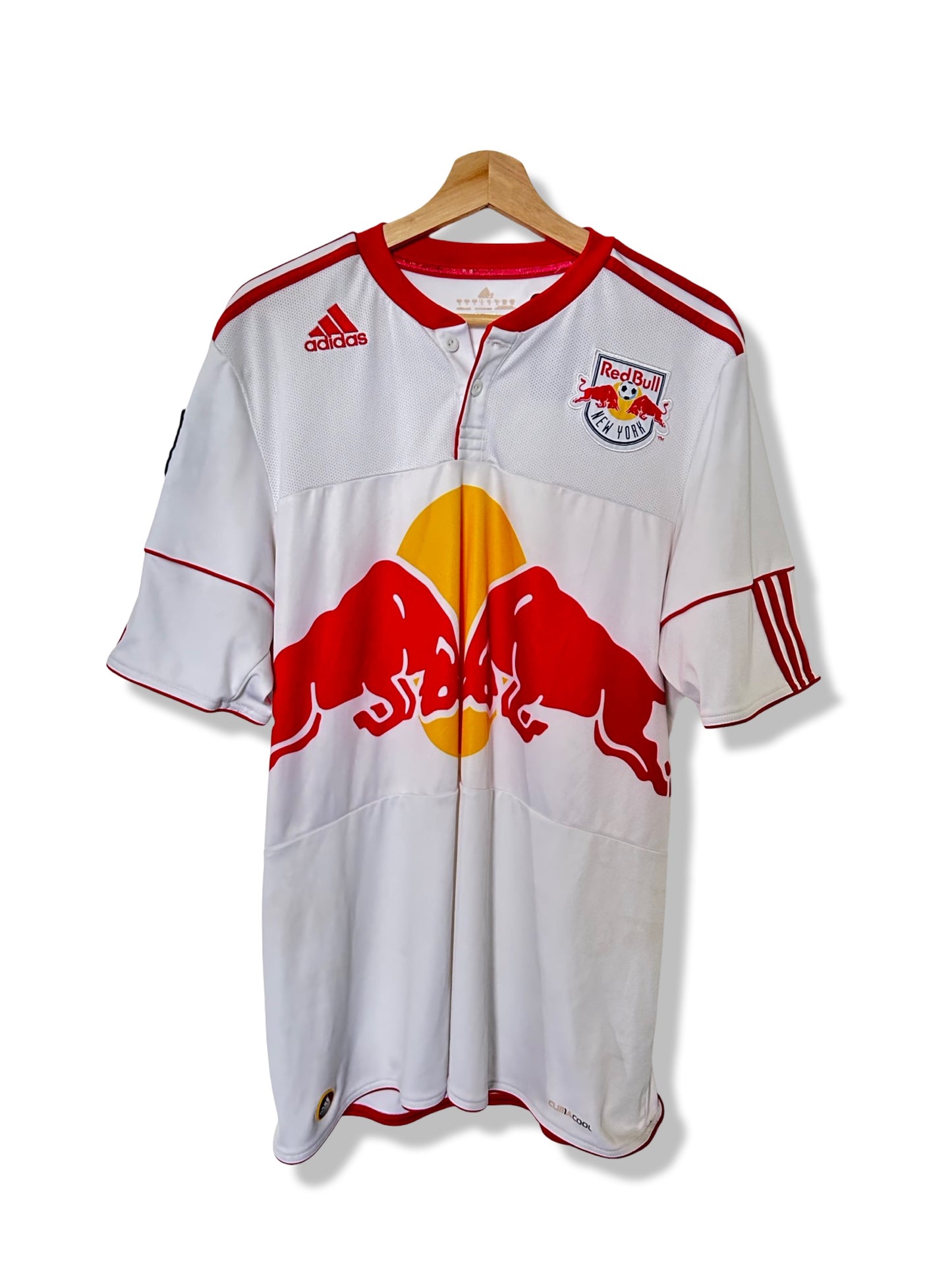 New York Red Bulls 2010-11 Home Shirt - Henry #14 - L