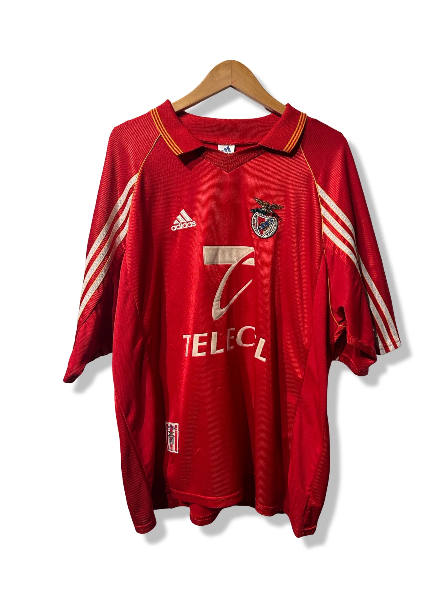Benfica 1998-99 Home Shirt - Nuno Gomes #21 - XL