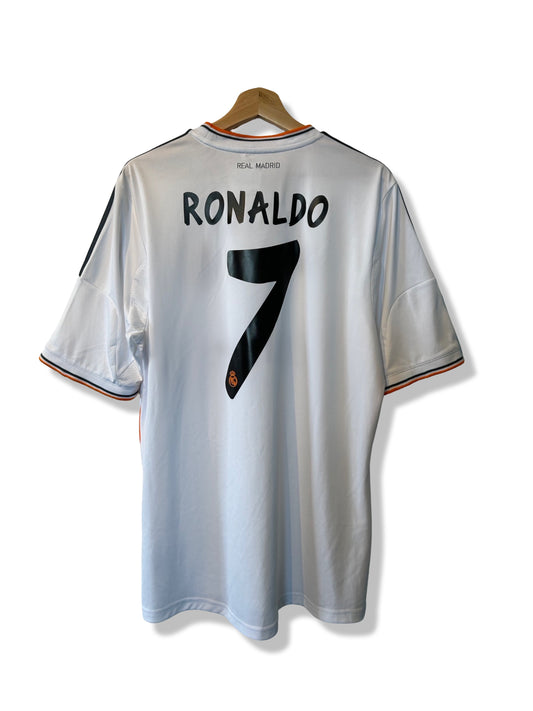 Real Madrid 2013-14 Home Shirt - Ronaldo #7 - L