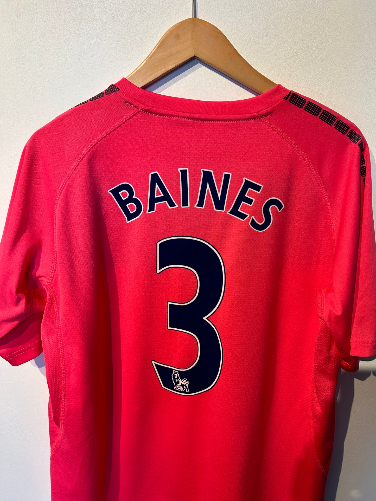 Everton 2010-11 Away Shirt - Baines #3 - L