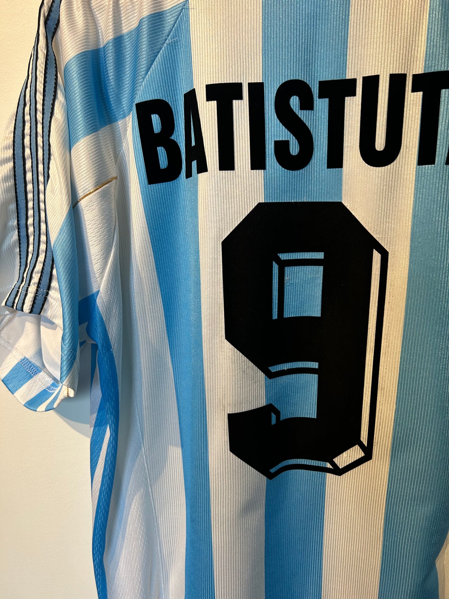 Argentina 1998-99 Home Shirt - Batistuta #9 - XL