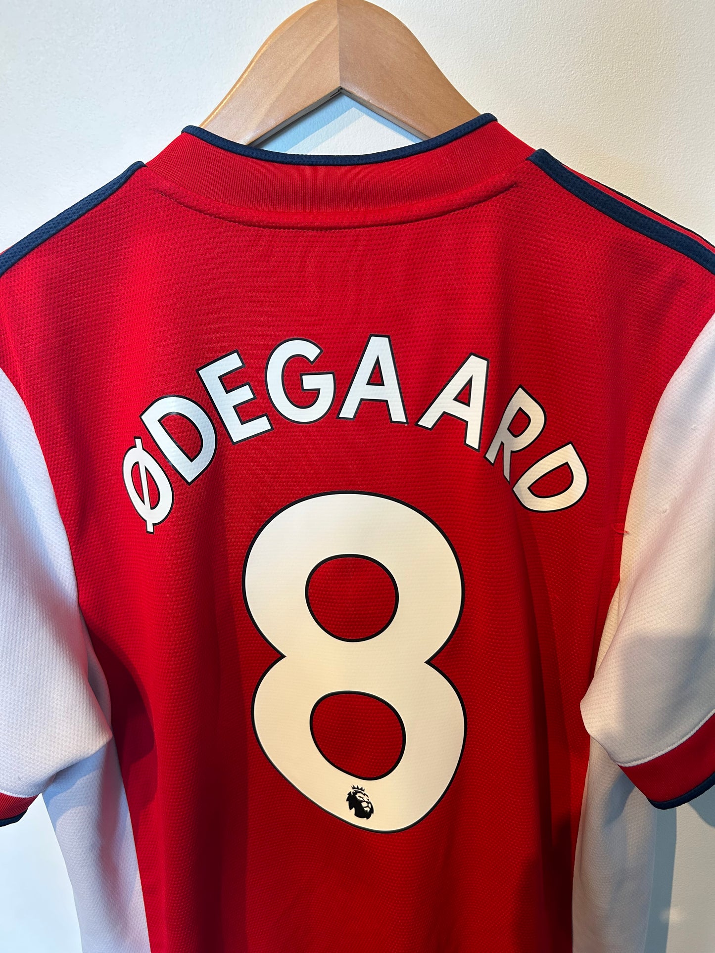 Arsenal 2021-22 Home Shirt - Odegaard #8 - L