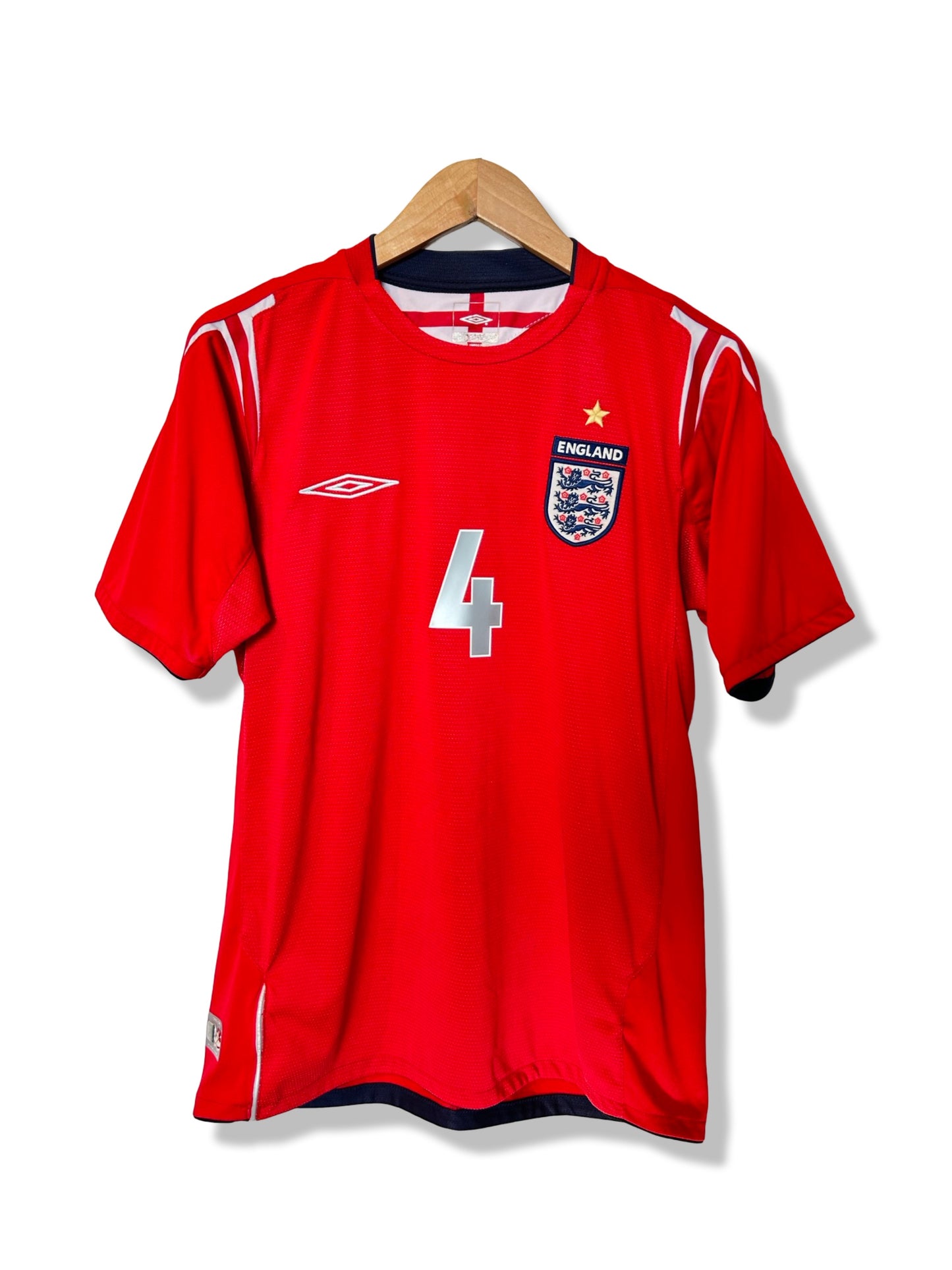 England 2004-06 Away Shirt - Gerrard #4 - S