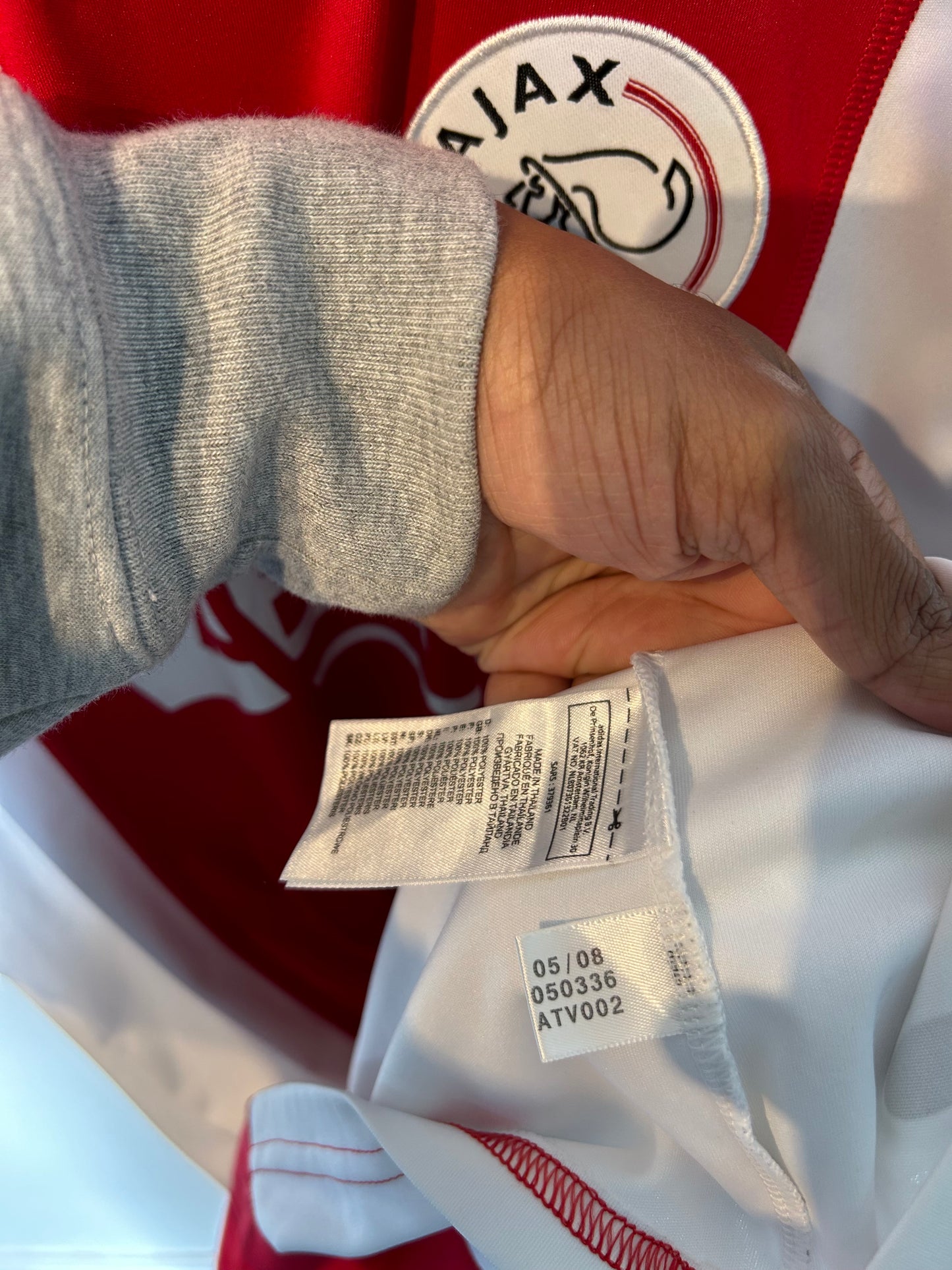Ajax 2008-09 Home Shirt - Suarez #16 - XL