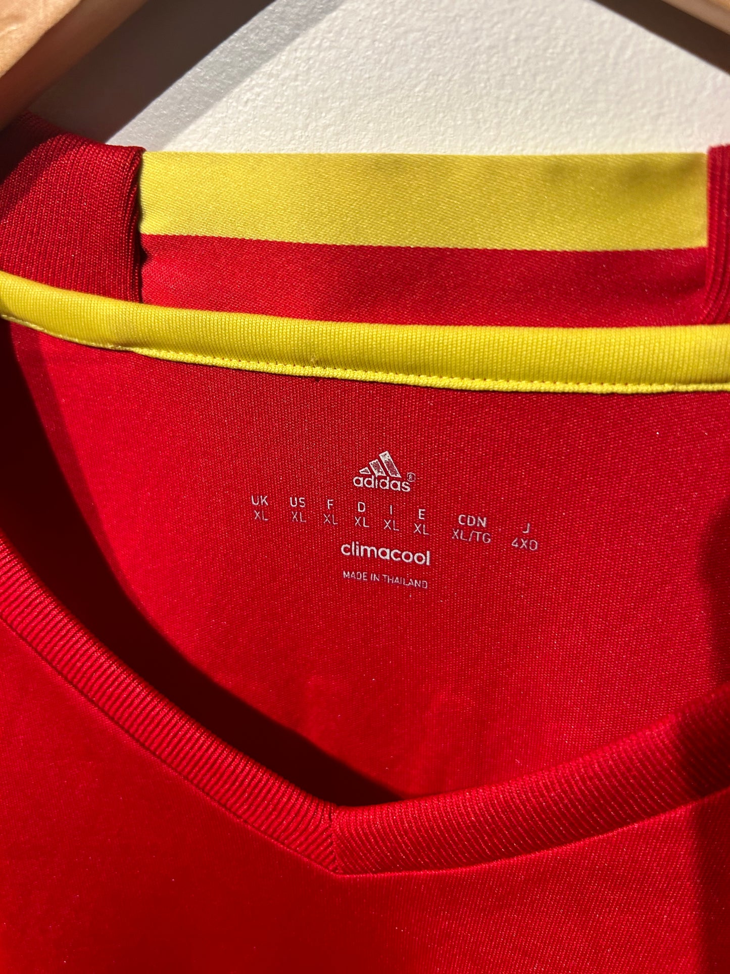 Spain 2016 Home Shirt - Ramos #15 - XL