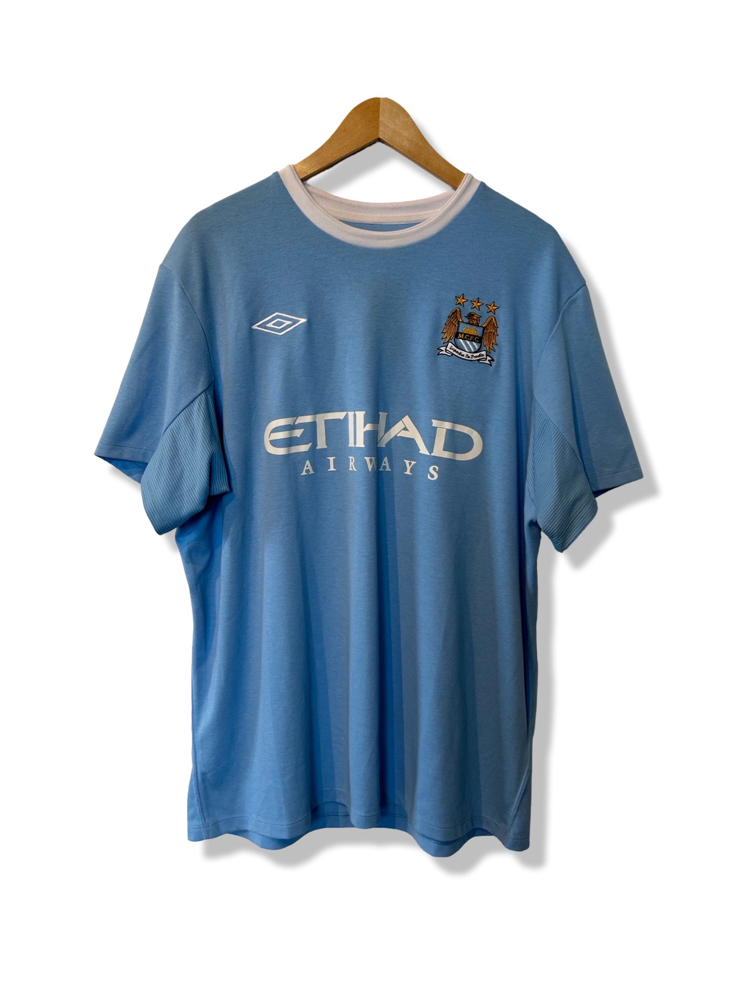 Manchester City 2009-10 Home Shirt - Tevez #10 - L