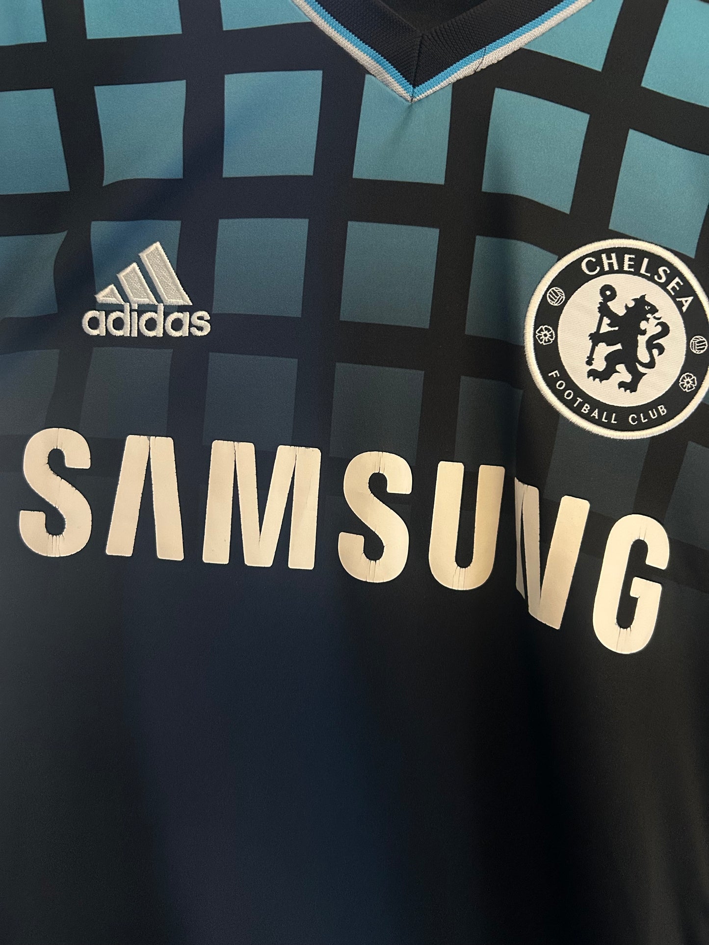 Chelsea FC 2011-12 Away Shirt, #11 Didier Drogba - L