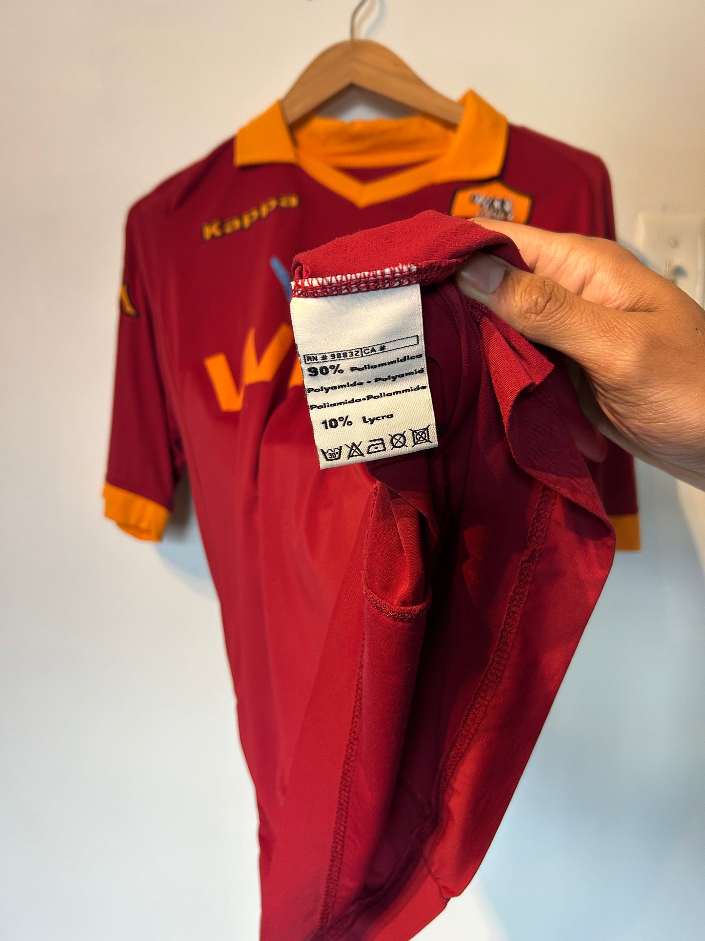 AS Roma 2013-14 Home Shirt, #10 Francesco Totti - L