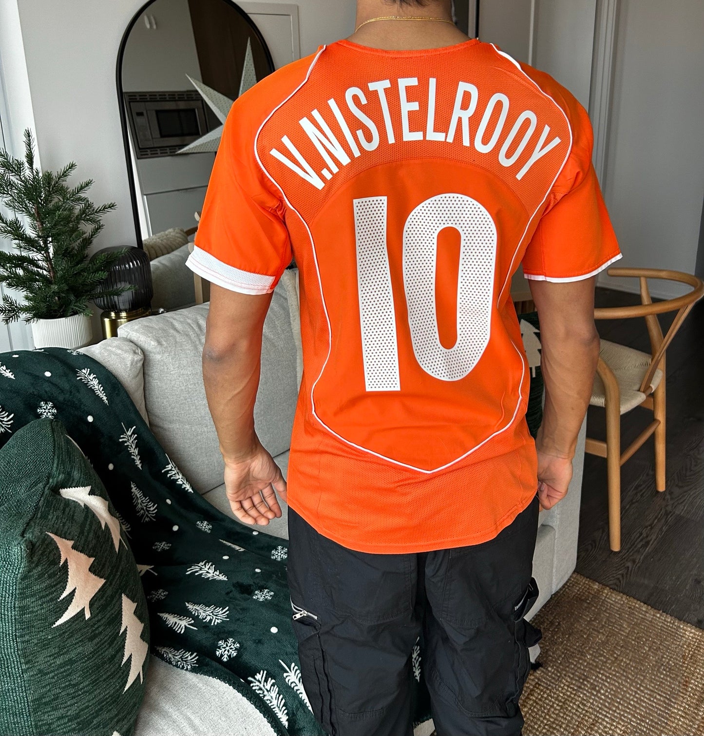 Netherlands 2004-05 Home Shirt, #10 Ruud Van Nistelrooy - S