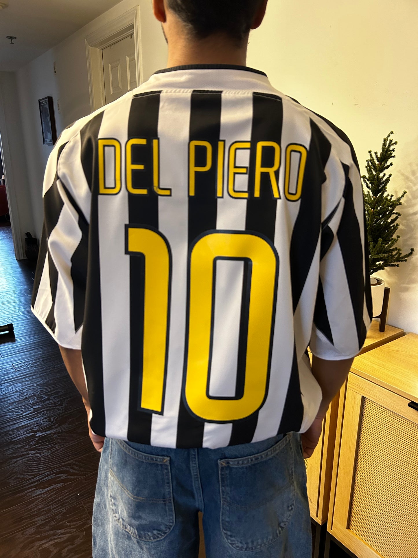 Juventus FC 2003-04 Home Shirt, #10 Alessandro Del Piero - XL