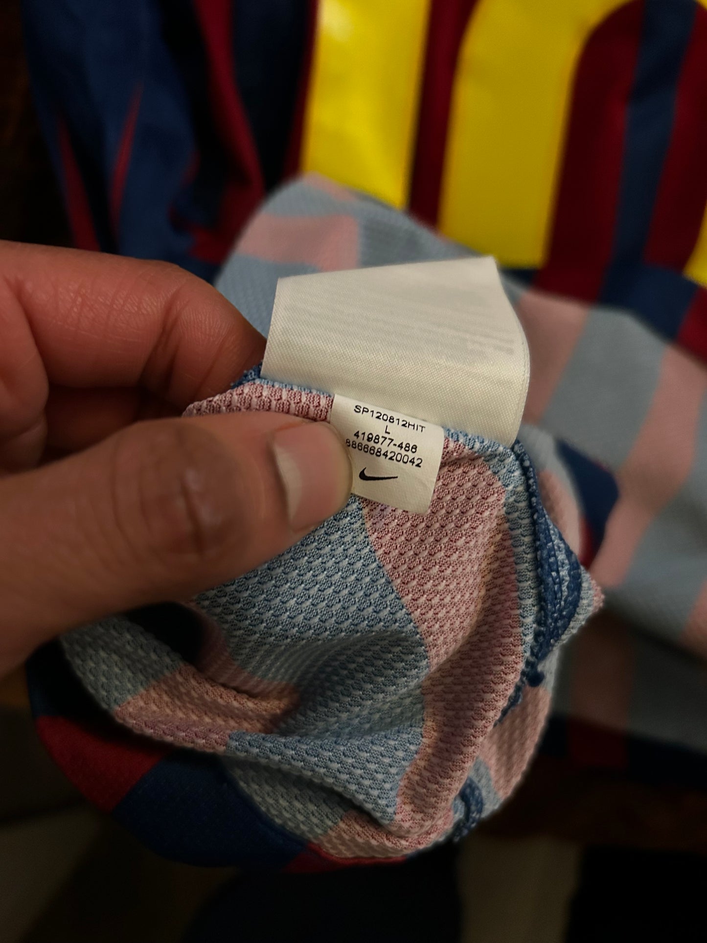 FC Barcelona 2011-12 Home Shirt, #10 Lionel Messi - L