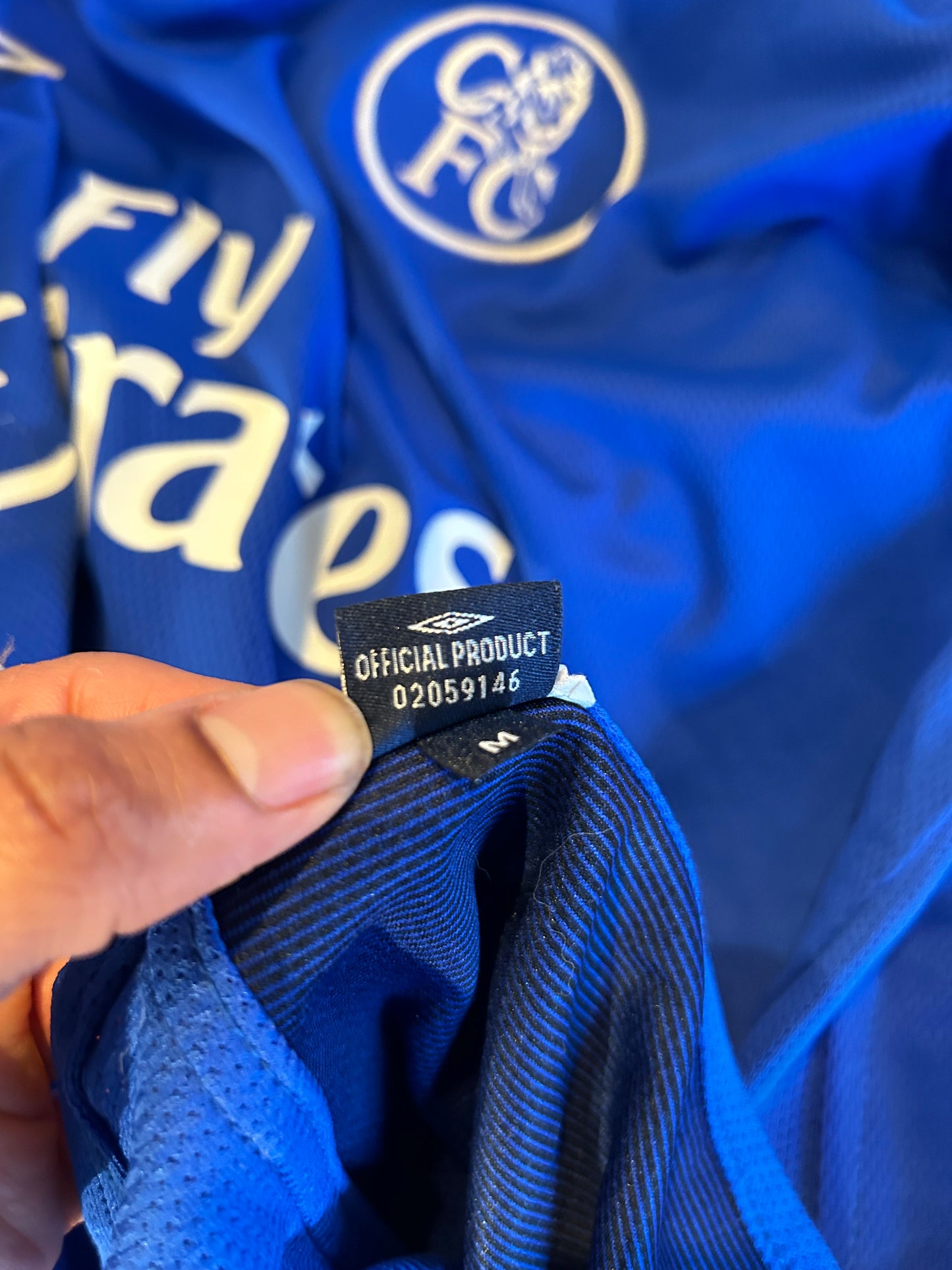 Chelsea FC 2004-05 Home Shirt, #8 Frank Lampard - M