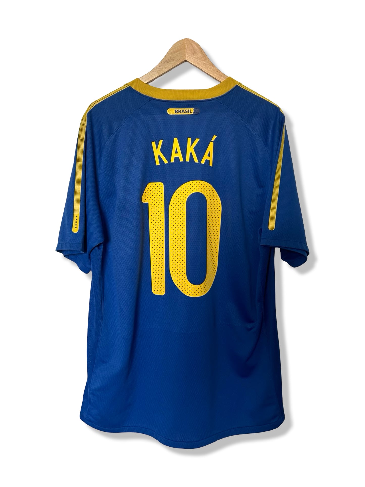 Brazil National Team 2010 Away Shirt, #10 Kaka - L