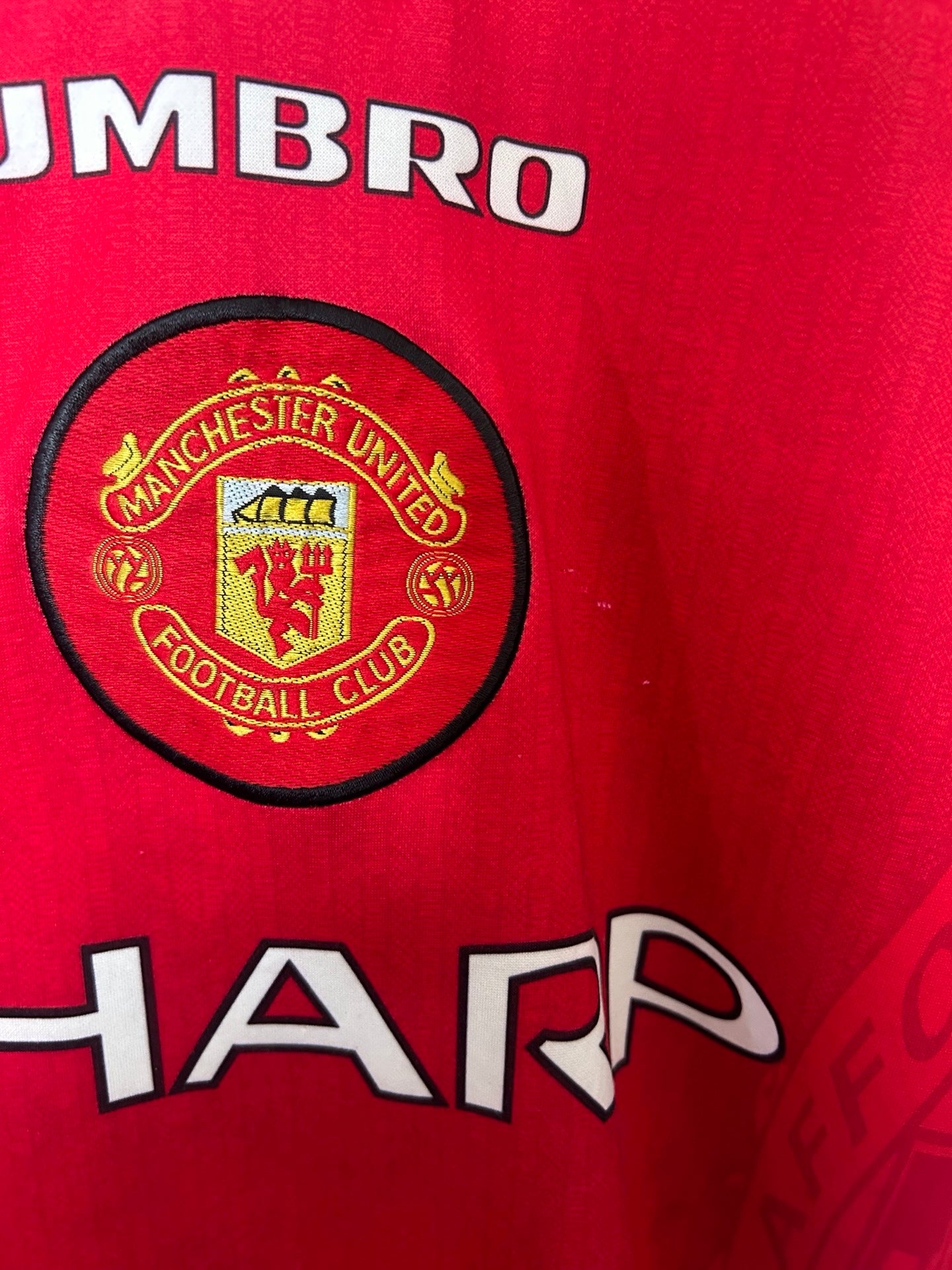 Manchester United 1996-97 Home Shirt, #7 Eric Cantona - L