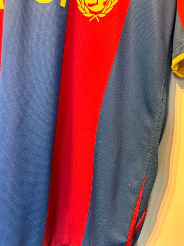 FC Barcelona 2010-11 Home Shirt, #7 David Villa - M