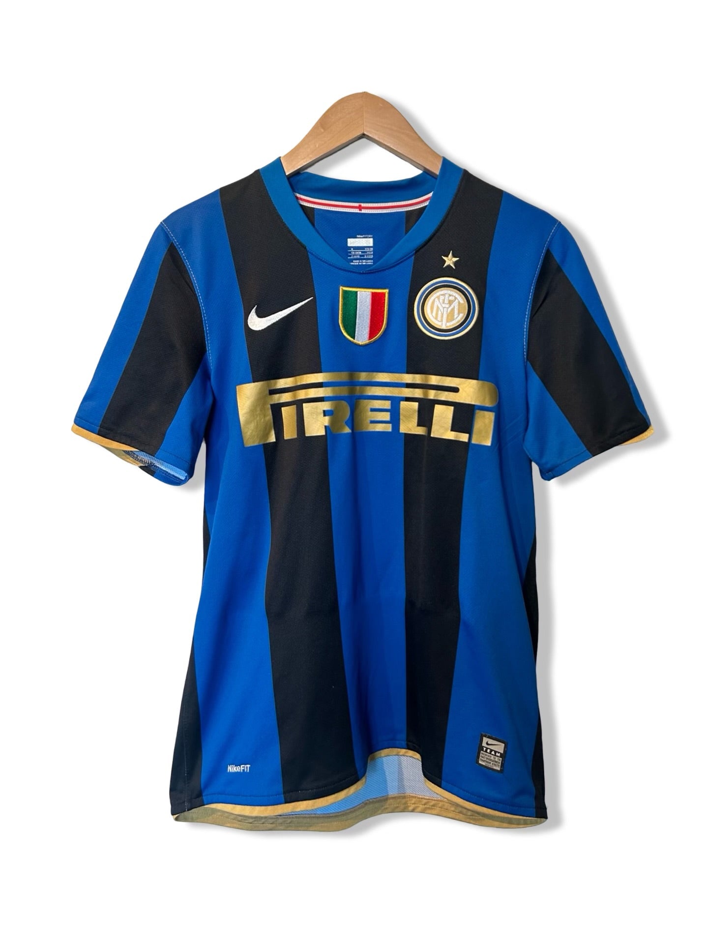 Inter Milan 2008-09 Home Shirt, Zlatan Ibrahimovic #8 - S