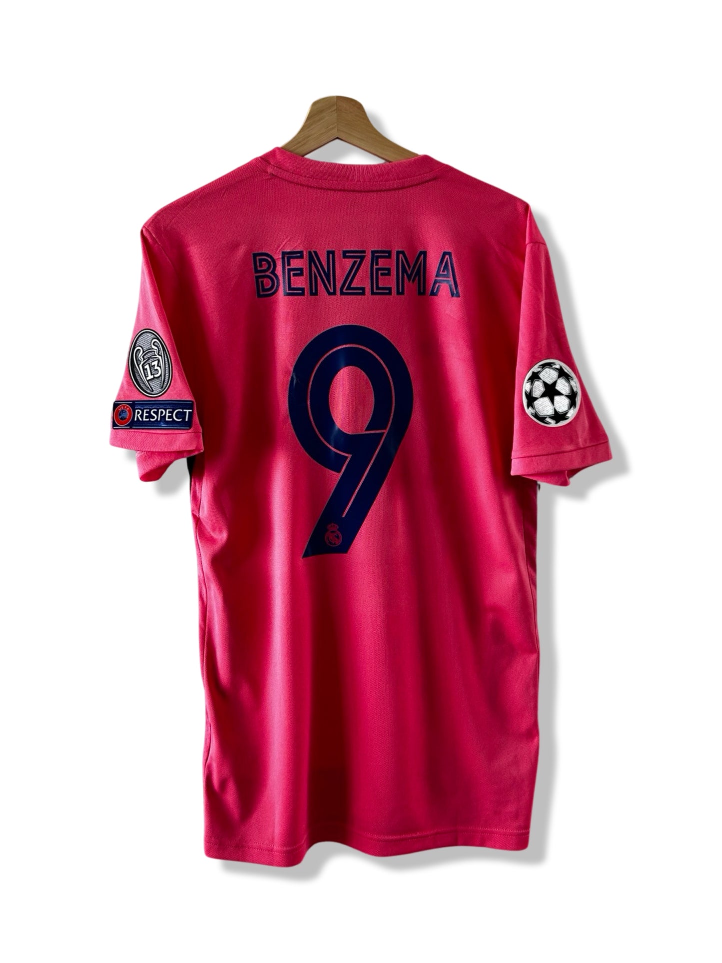 Real Madrid CF 2020-21 Away Shirt, #9 Karim Benzema - L