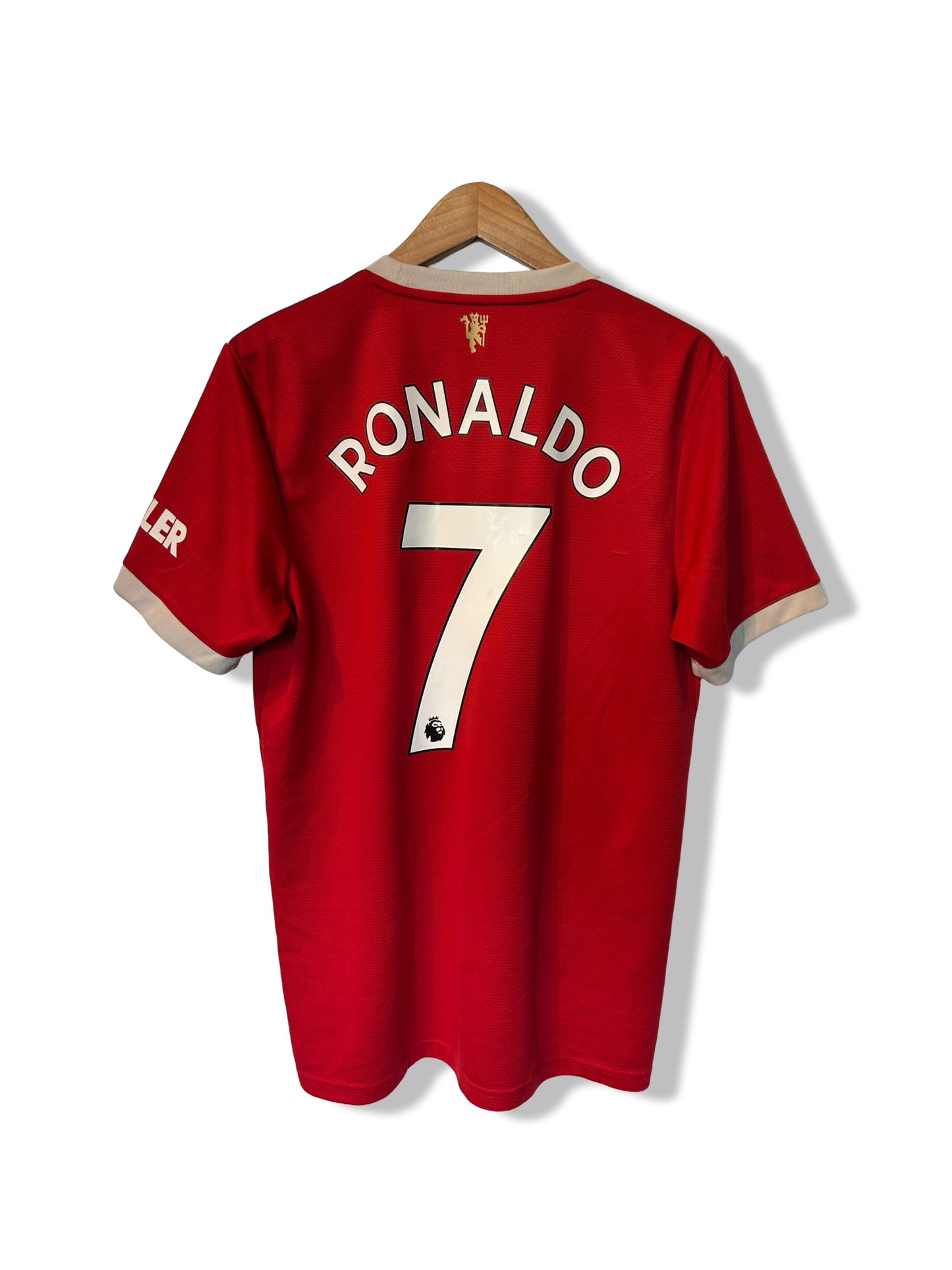 Manchester United 2021-22 Home Shirt, #7 Cristiano Ronaldo - M