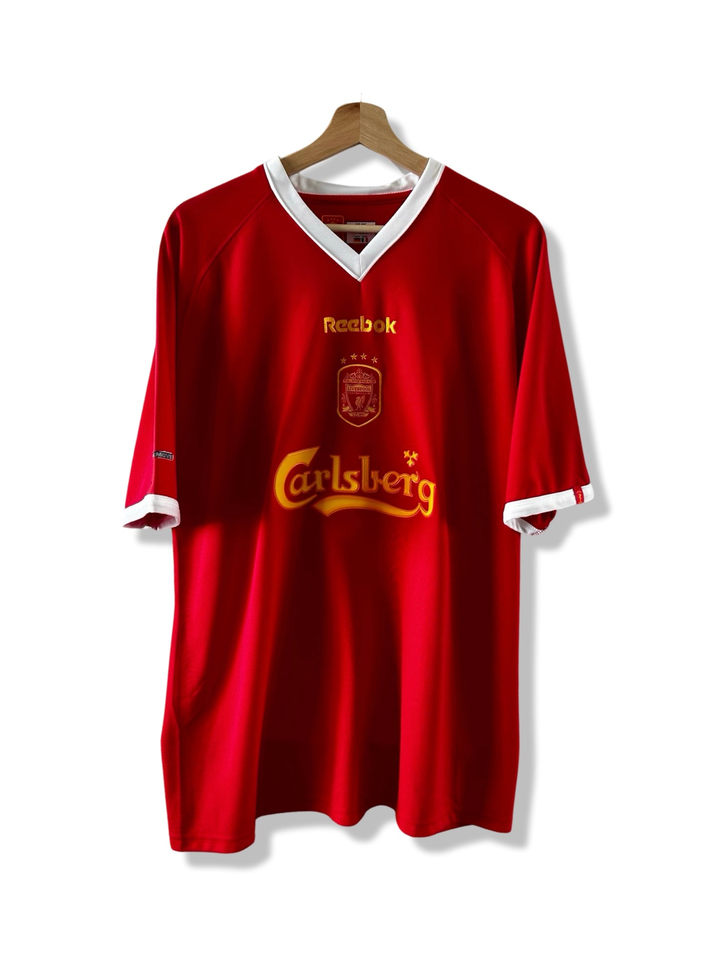 Liverpool FC 2002-03 Home Shirt, #17 Steven Gerrard - XL