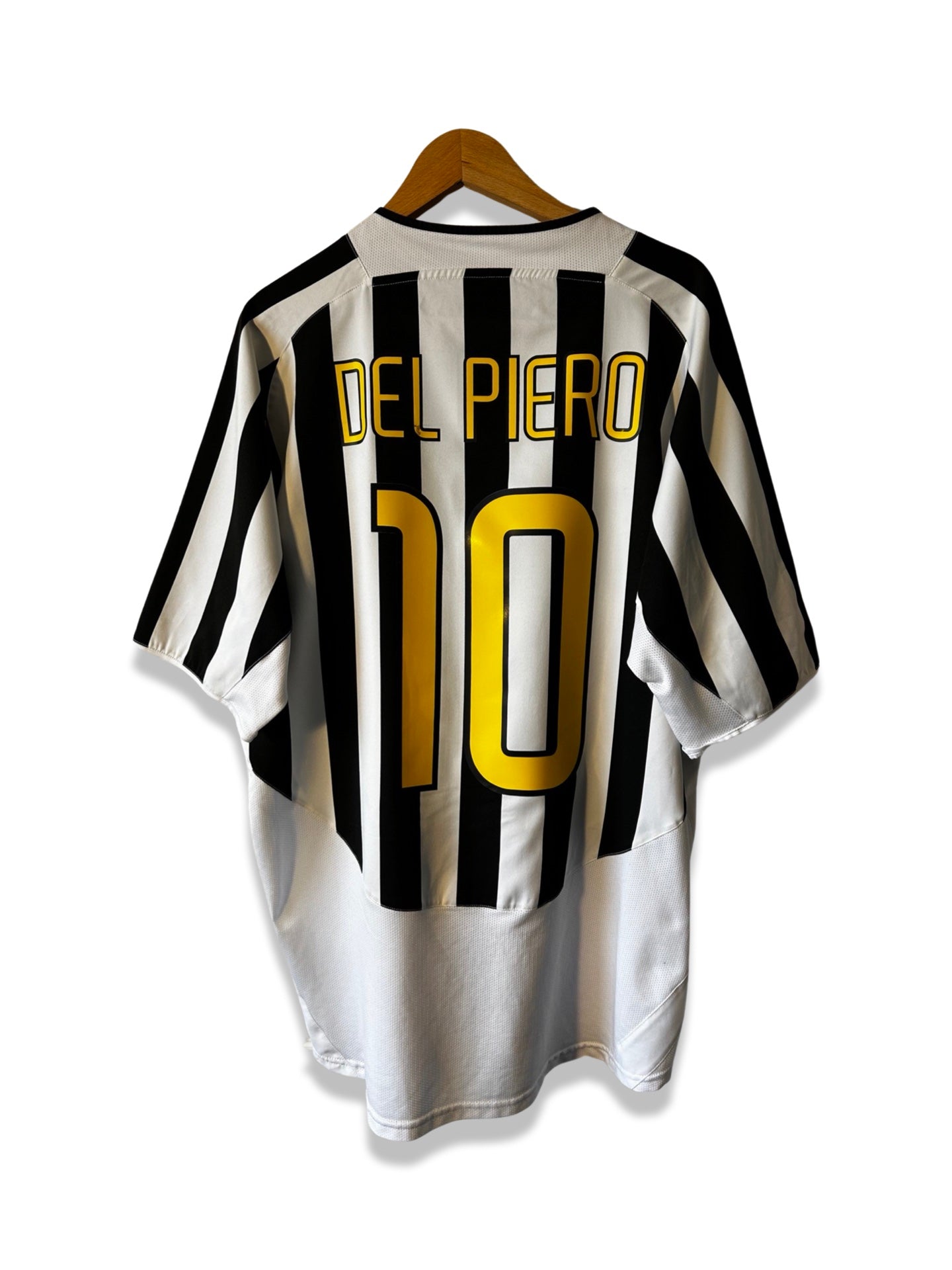 Juventus FC 2003-04 Home Shirt, #10 Alessandro Del Piero - XL