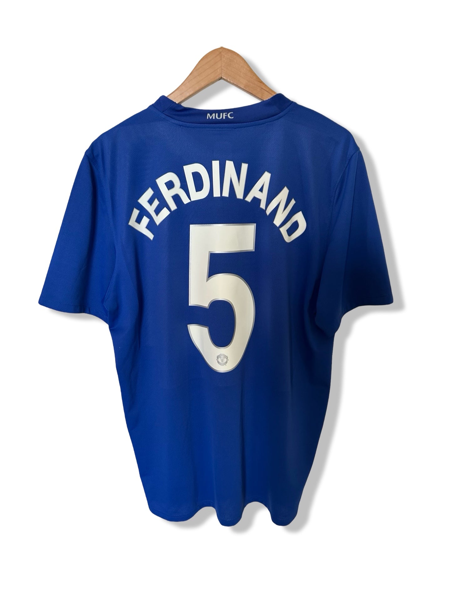 Manchester United 2008-09 Third Shirt, #5 Rio Ferdinand - L