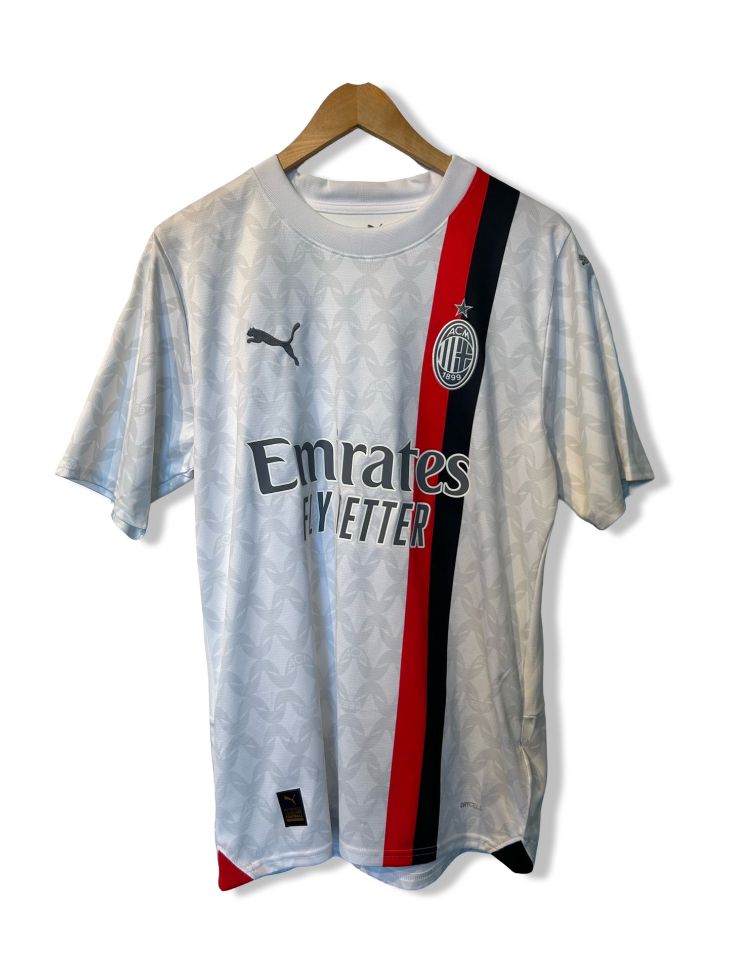 AC Milan 2023-24 Away Shirt, Rafa Leao #10 - M