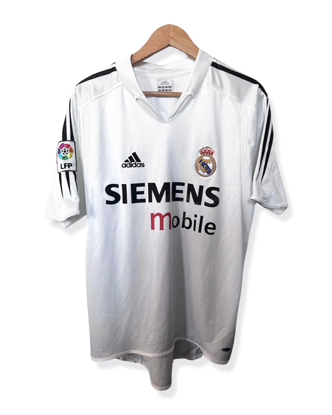Real Madrid 2004-05 Home Shirt, #9 Ronaldo Nazario - S