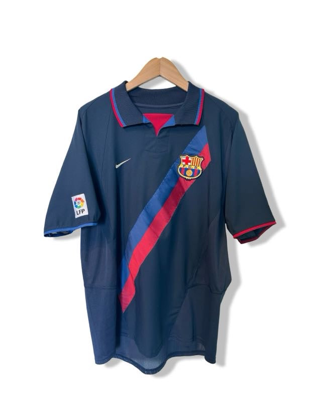 FC Barcelona 2003-04 Away Shirt, #10 Ronaldinho - L