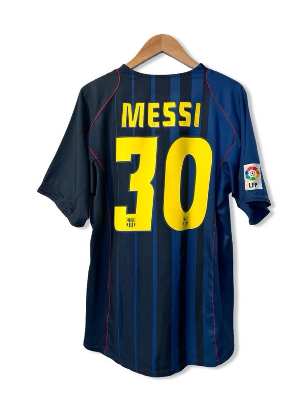 FC Barcelona 2004-05 Away Shirt, #30 Lionel Messi - L
