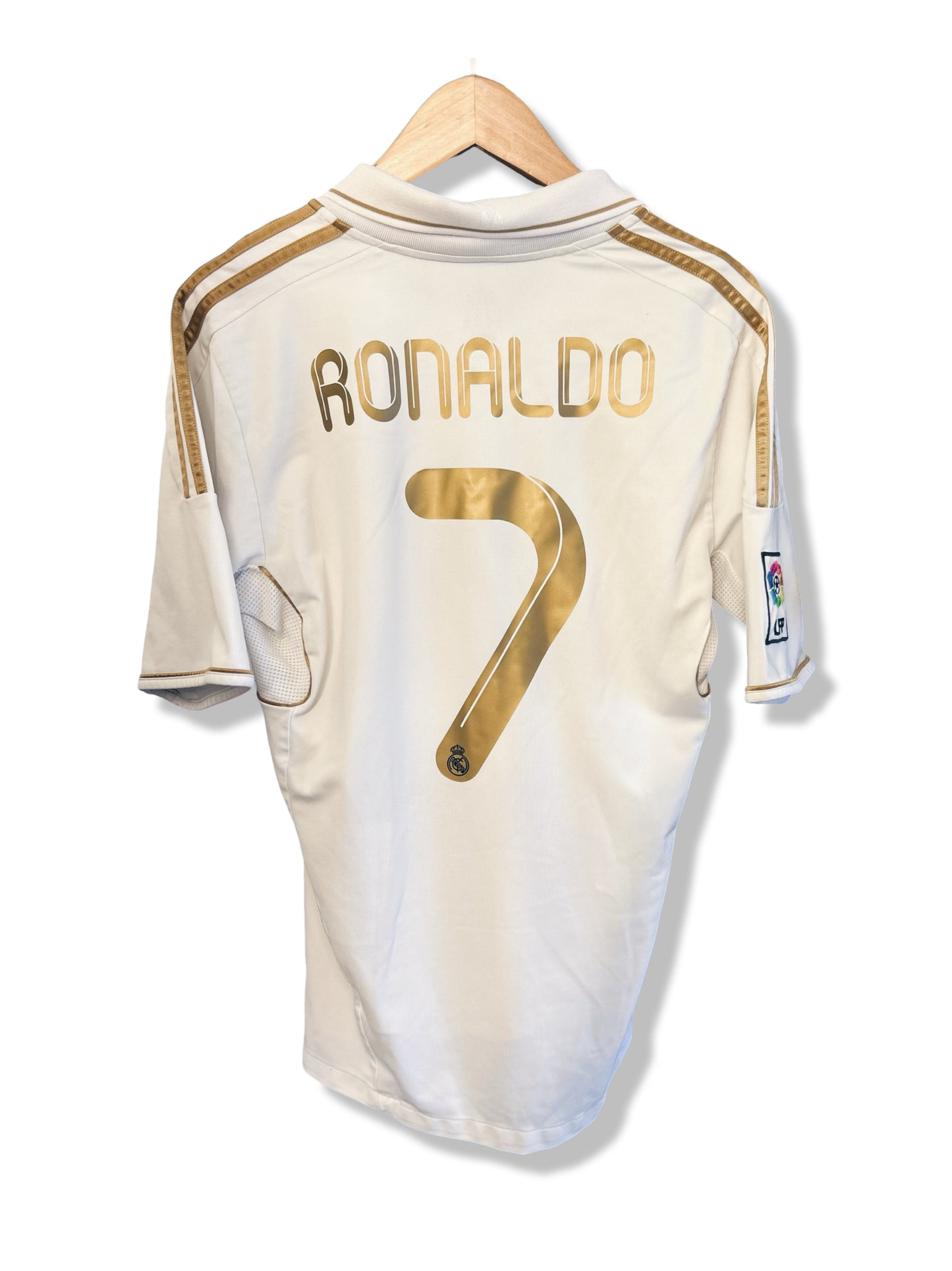 Real Madrid CF 2011-12 Home Shirt, #7 Cristiano Ronaldo - M