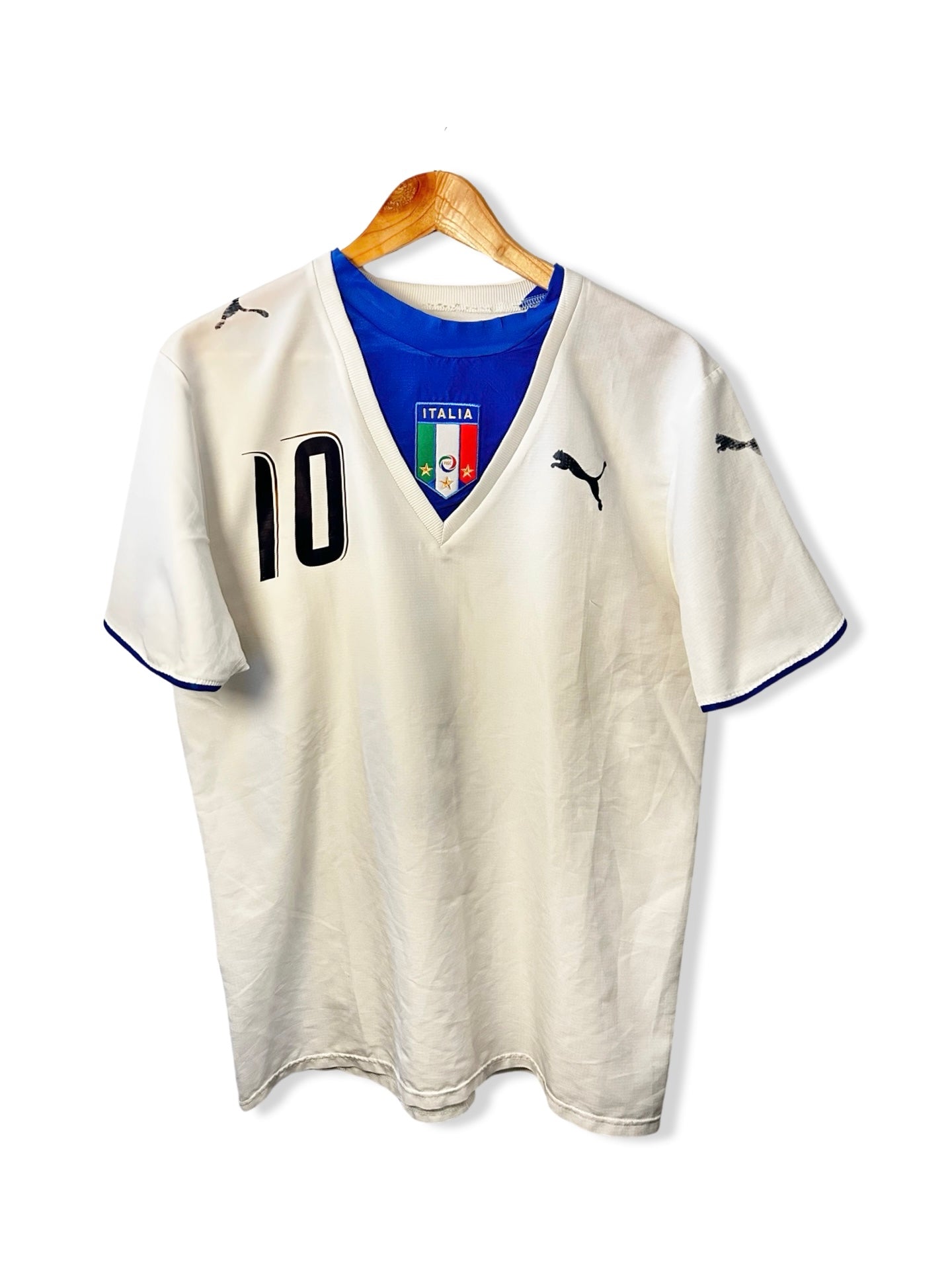 Italy National Team 2006 World Cup Away shirt, #10, Francesco Totti - S