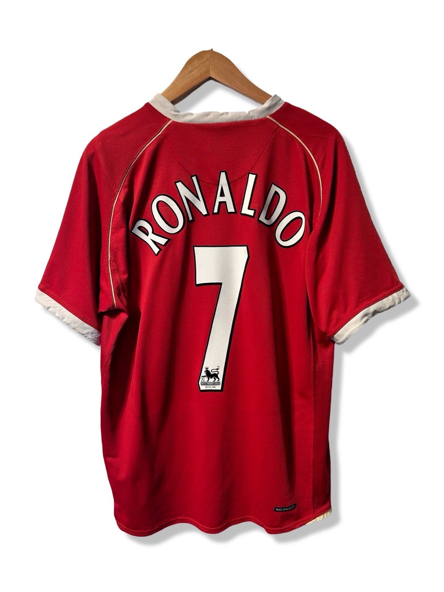 Manchester United 2006-07 Home Shirt #7, Cristiano Ronaldo - M