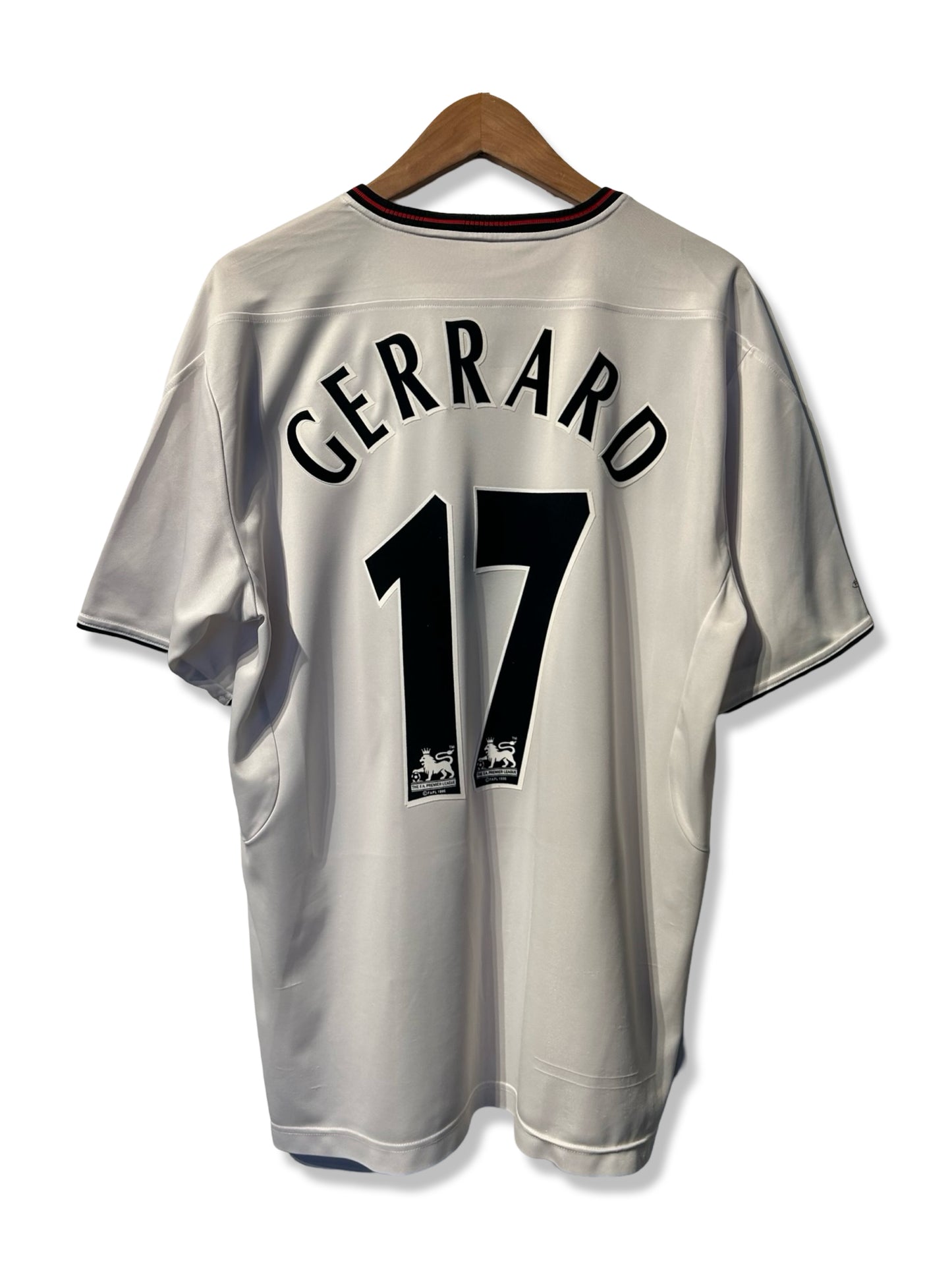Liverpool FC 2003-04 Away Shirt, #17 Steven Gerrard - L