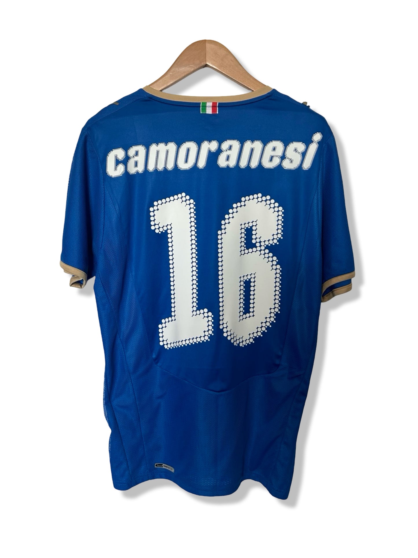 Italy National Team 2007-08 Home Shirt, #16 Mauro Camoranesi - L
