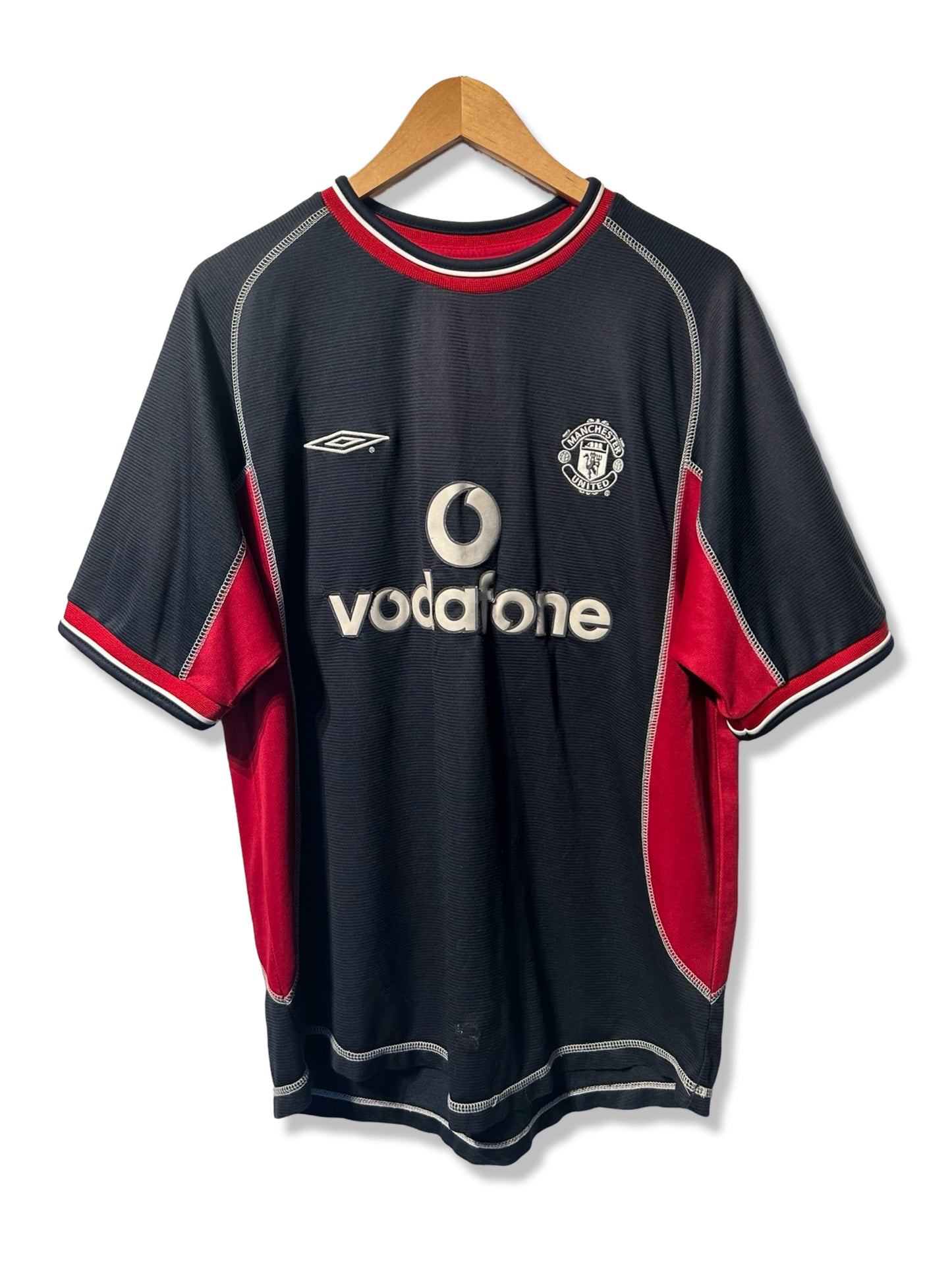 Manchester United 2000-01 Third Shirt, #7 David Beckham - M