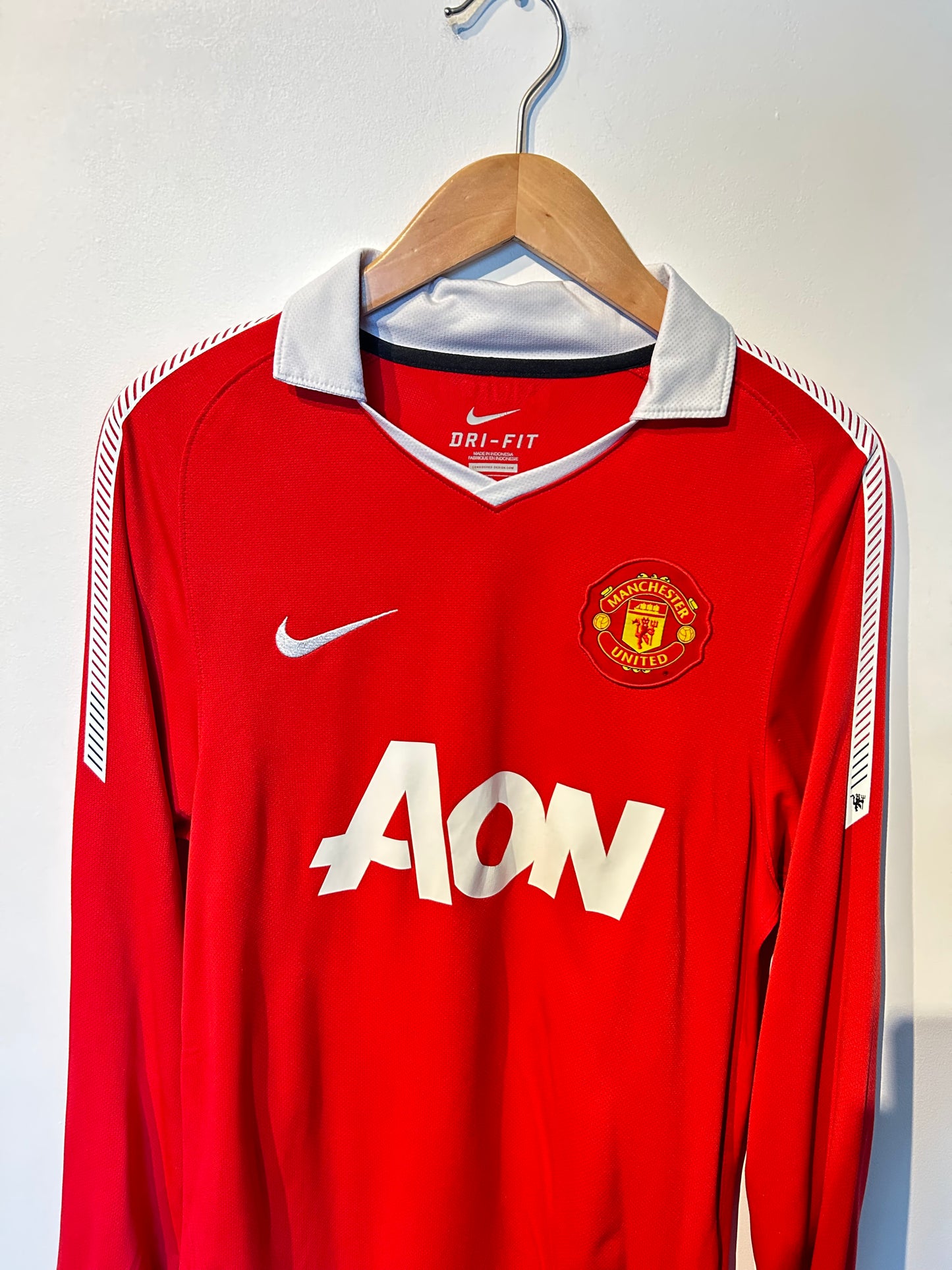 Manchester United 2010-11 Home Shirt L/S - Chicharito #14 - S
