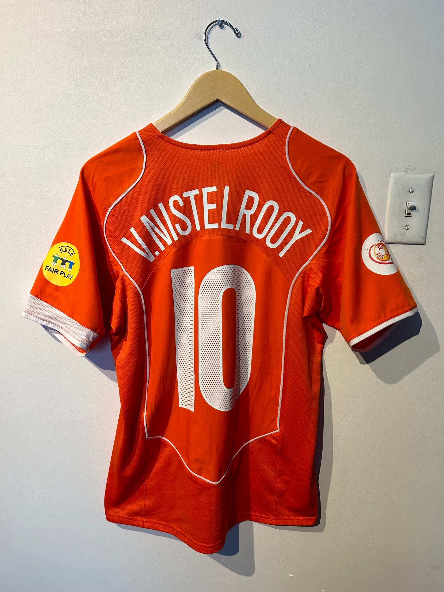Netherlands 2004-06 Home Shirt - V.Nistelrooy #10 - S