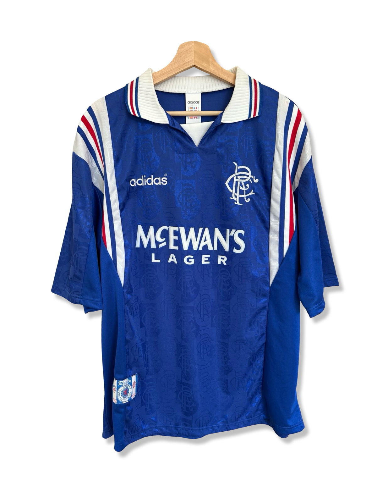 Rangers 1996-97 Home Shirt - XL