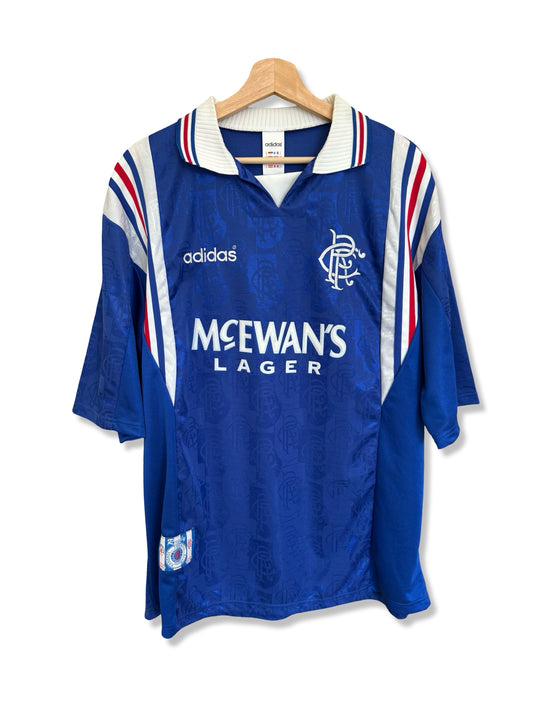 Rangers 1996-97 Home Shirt - XL