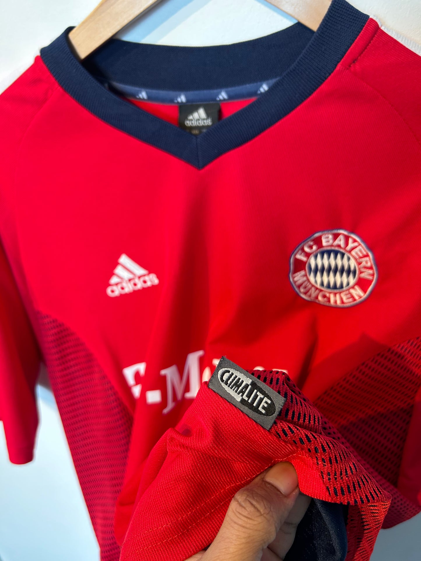 Bayern Munich 2002-03 European Home Shirt - Ballack #13 - M