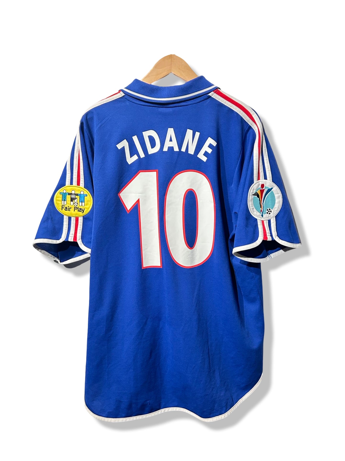 France 2000-02 Home Shirt - Zidane #10 - XL