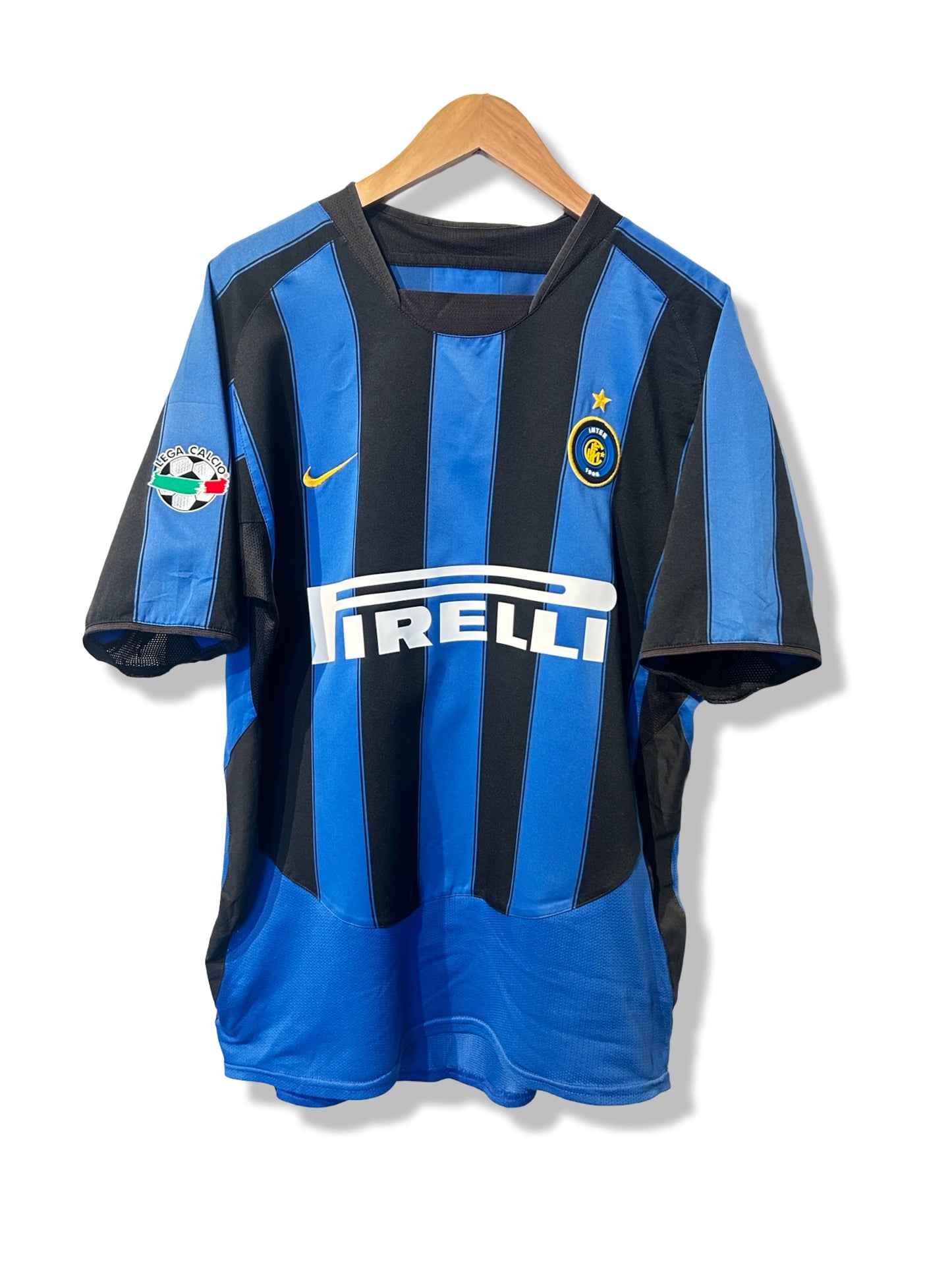Inter Milan 2003-04 Home Shirt - Adriano #10 - M