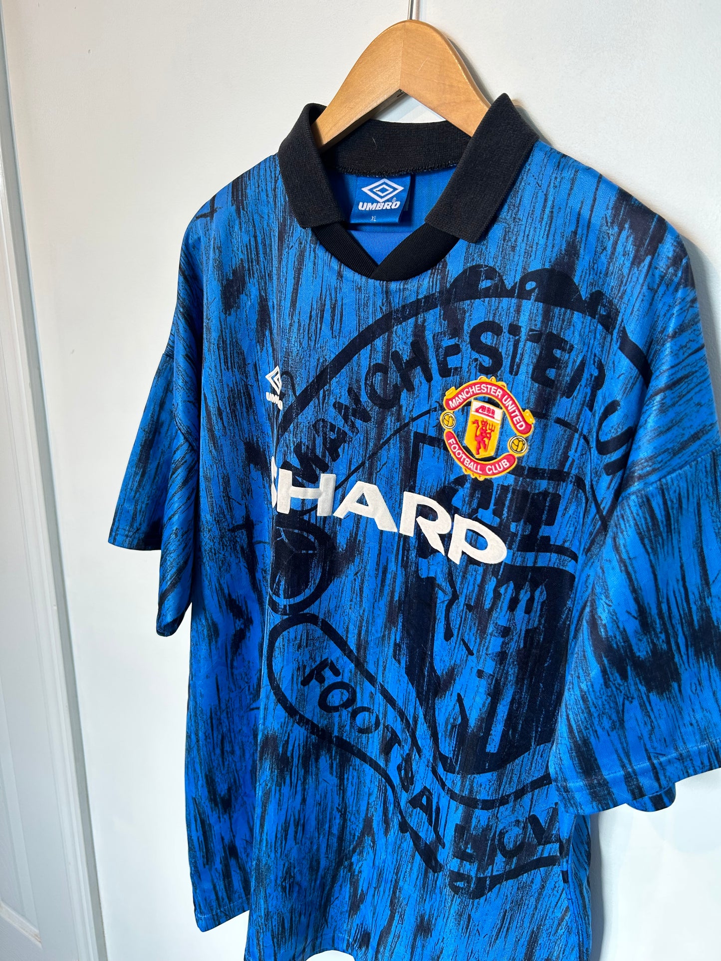 Manchester United 1992-93 Away Shirt - Cantona #7 - XL
