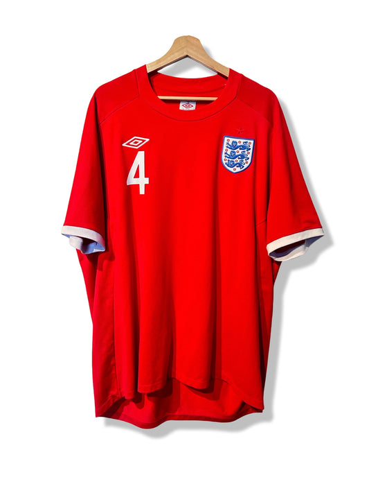 England 2010-11 Away Shirt - Gerrard #4 - L