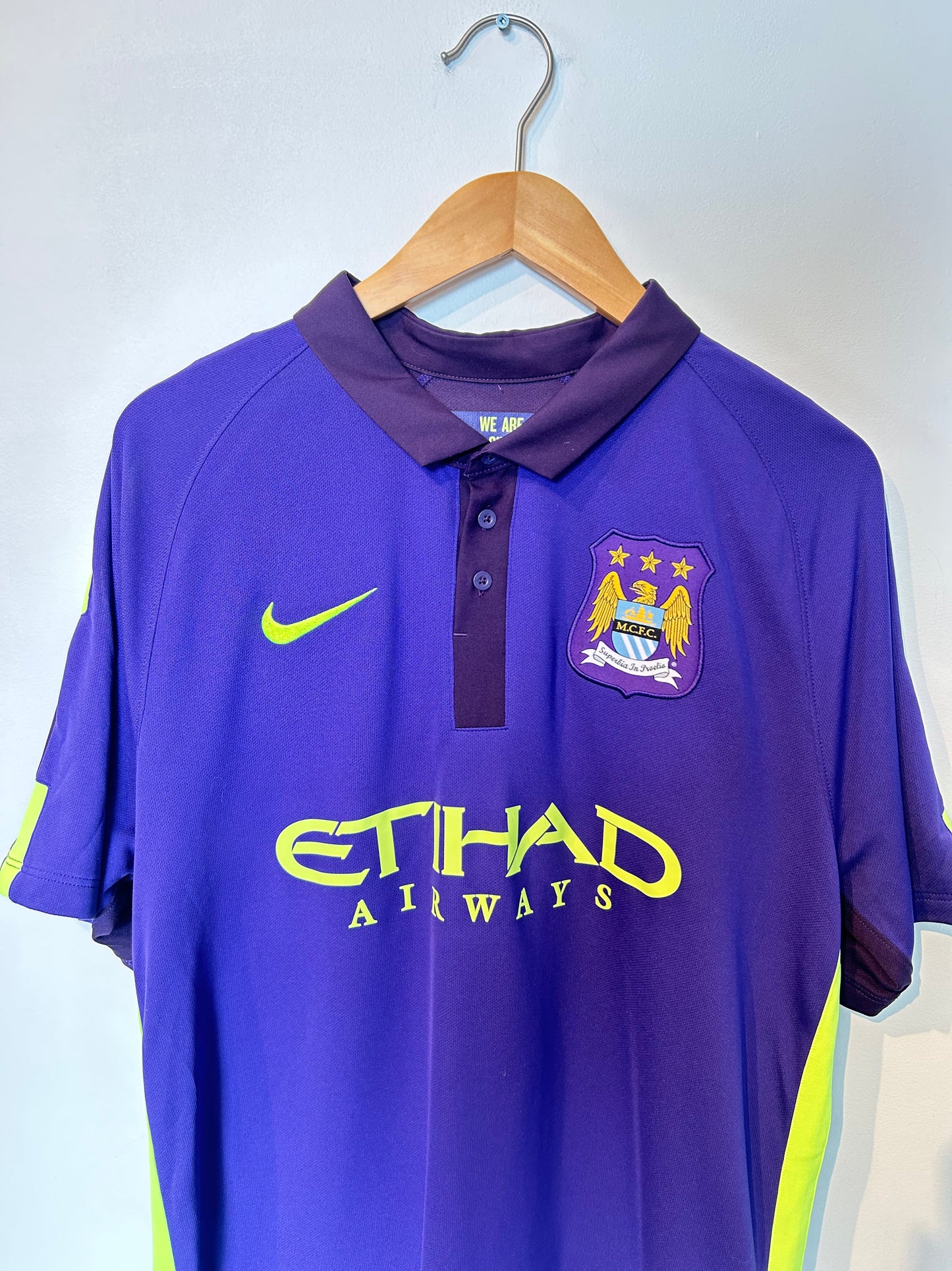 Manchester City 2014-15 Third Shirt - Silva #21 - L