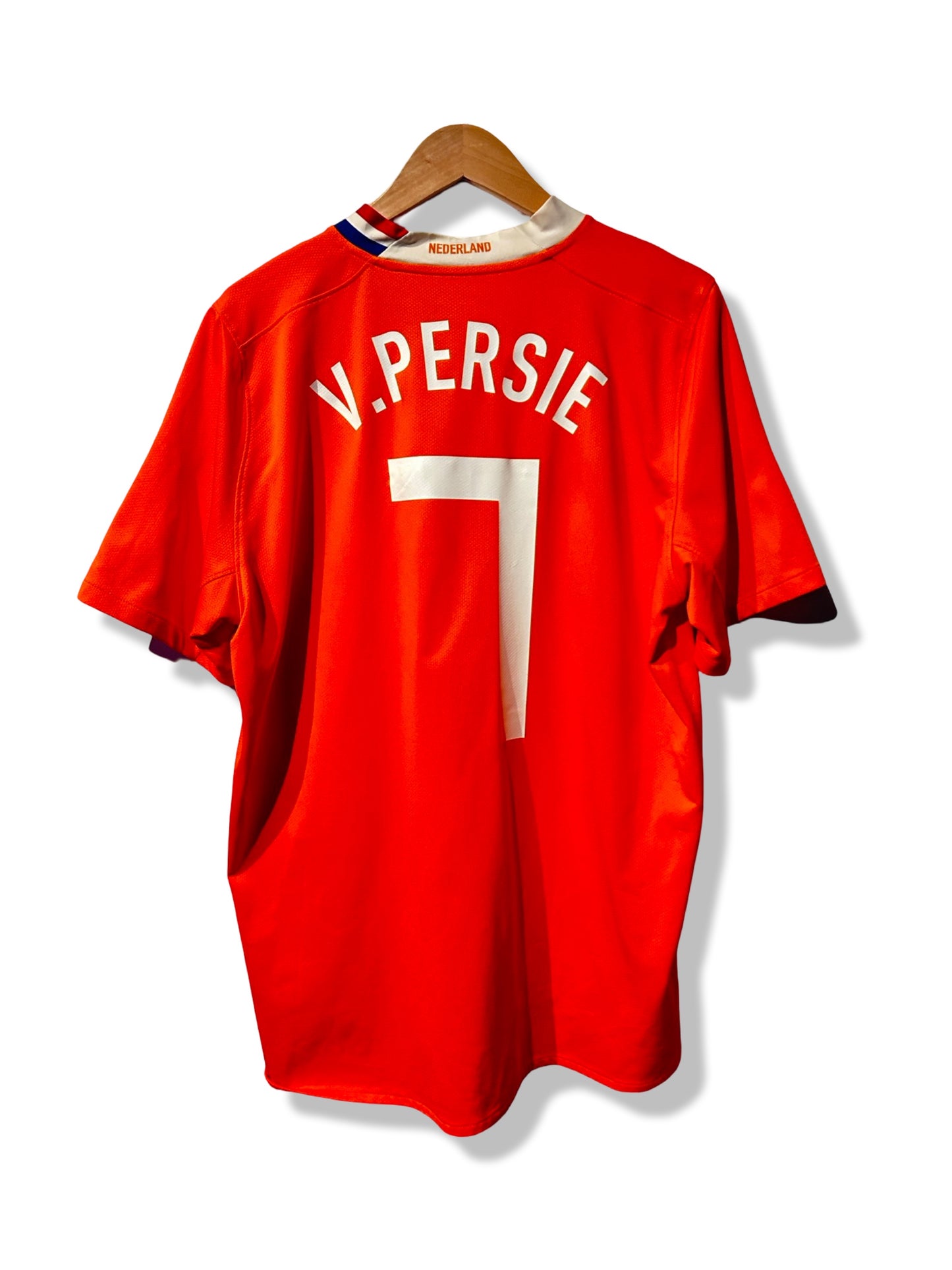 Netherlands 2008-10 Home Shirt - V. Persie #7